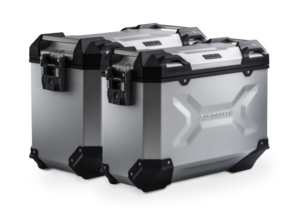 SW-Motech TRAX ADV Alukoffer-System silbern für Aprilia Tuareg 660 /Rally