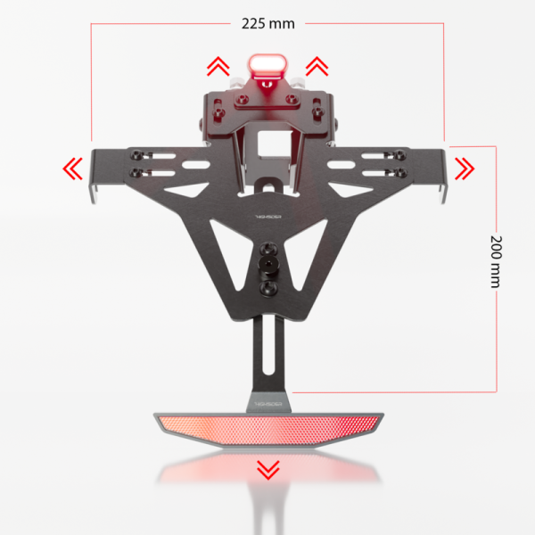 HIGHSIDER pro Kennzeichenhalter Akron-RS Pro-X Yamaha