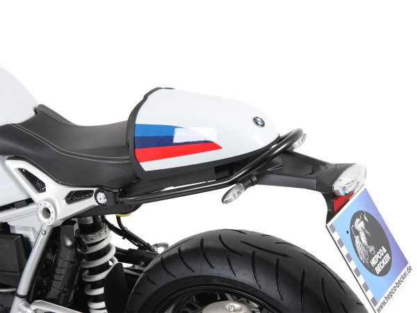 Soziushaltegriff / Reling schwarz für BMW R nineT Racer (17-20) Hepco & Becker