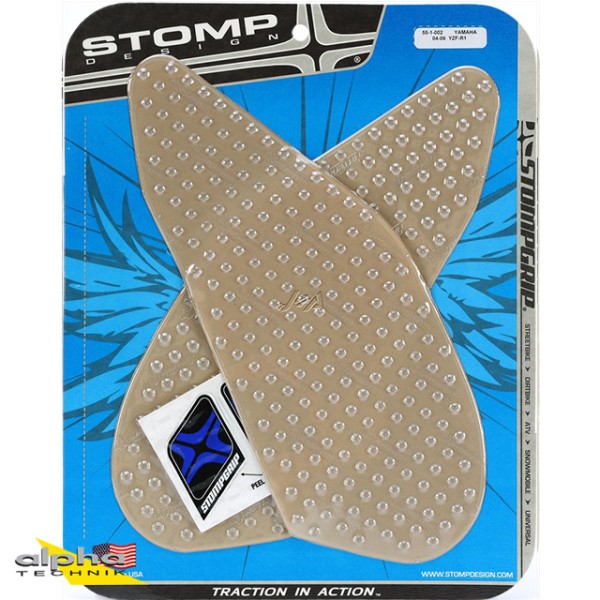 Stompgrip klar Volcano, für Yamaha YZF-R1, 2004-06