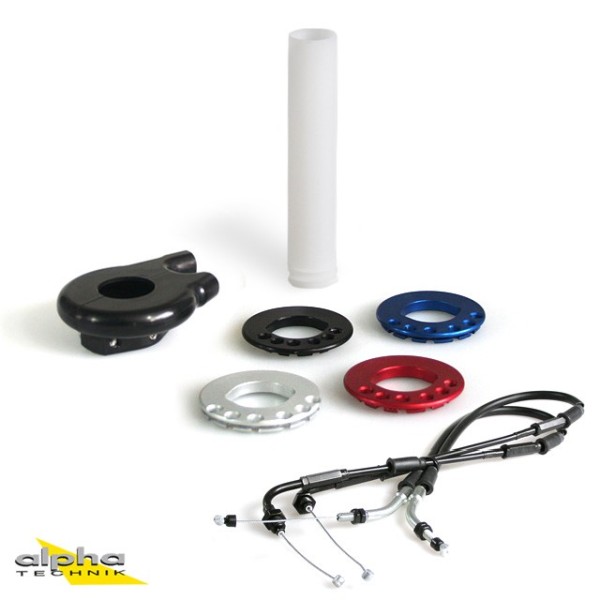 alpha Technik Kurzhubgasgriff für Suzuki B-King, WVCR