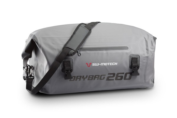 SW-Motech Drybag 260 Hecktasche für Ducati Scrambler 800 Modelle, grau / schwarz