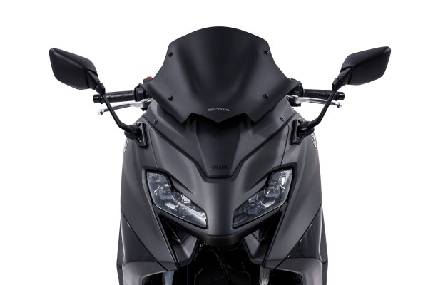 Niedriges Sport-Windschild PLUS matt schwarz für Yamaha T-MAX 560 (24-)