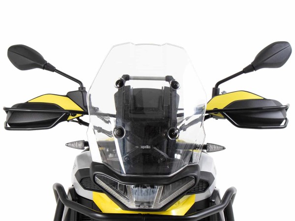 Griffschutz Set schwarz für Aprilia Tuareg 660 (22-24) Hepco & Becker