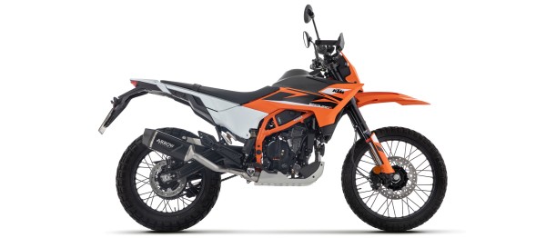ARROW Auspuff INDY RACE EVO Aluminium schwarz für KTM 125 Enduro R / SMC R (25-)