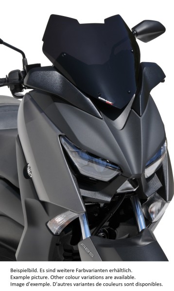 Windschild ERMAX Sport H 410 mm für Yamaha X-MAX 125, klar