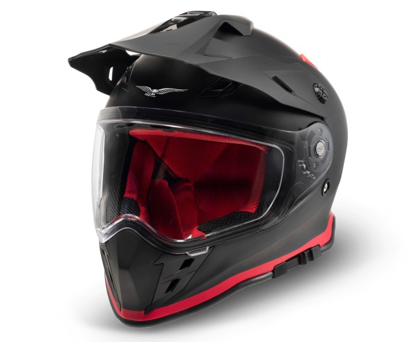 Moto Guzzi Adventure Touring Helm V85TT schwarz