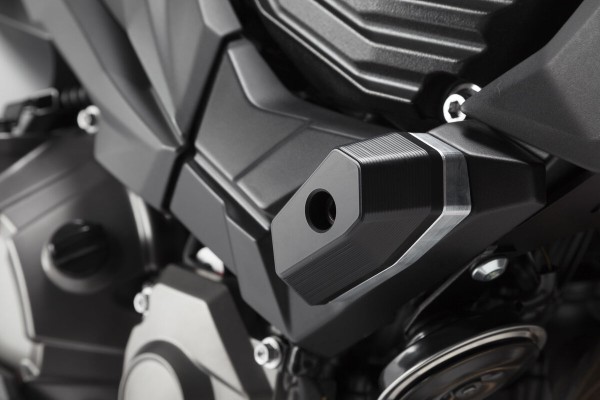SW-Motech Sturzpad-Kit schwarz für Kawasaki Z 800 /e