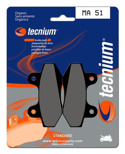 Tecnium Street Organische Bremsbeläge - MA51
