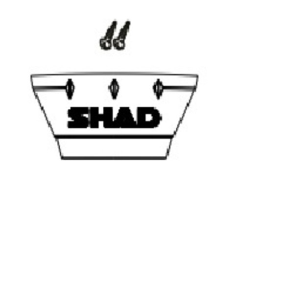 SHAD SH44 Reflektor Weiß