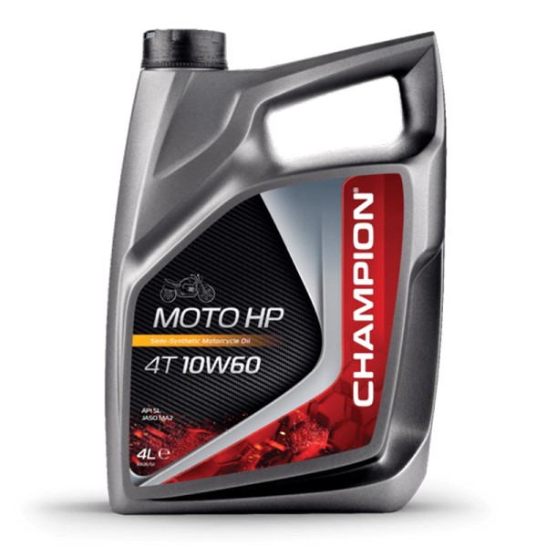 CHAMPION® Moto HP 4T 10W-60 Motoröl - 4 Liter