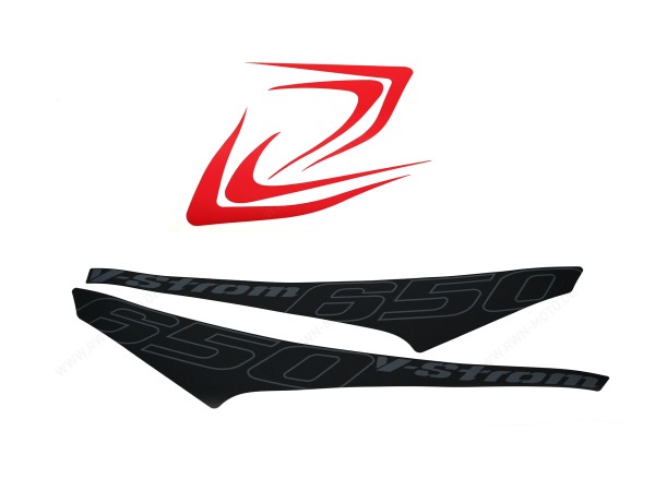Dekor-Kit V-Strom650 (rot) für Suzuki V-Strom 650 BJ. 2012-2016