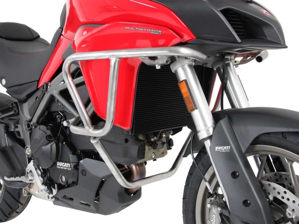 Tankschutzbügel Edelstahl für Ducati Multistrada 950 /S (17-21) Hepco & Becker