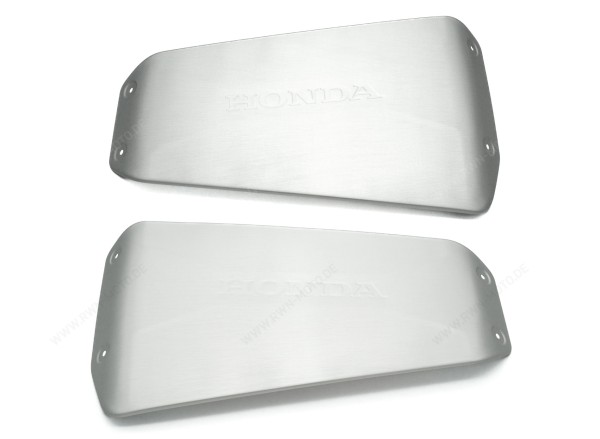 Kofferblenden-Set Alu für das Seitenkoffer-Set Original Honda