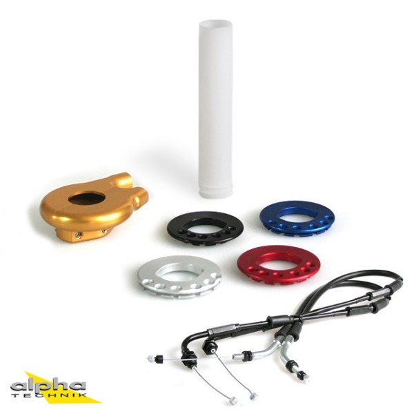 alpha Technik Kurzhubgasgriff für Honda CBR600RR, CBR1000RR