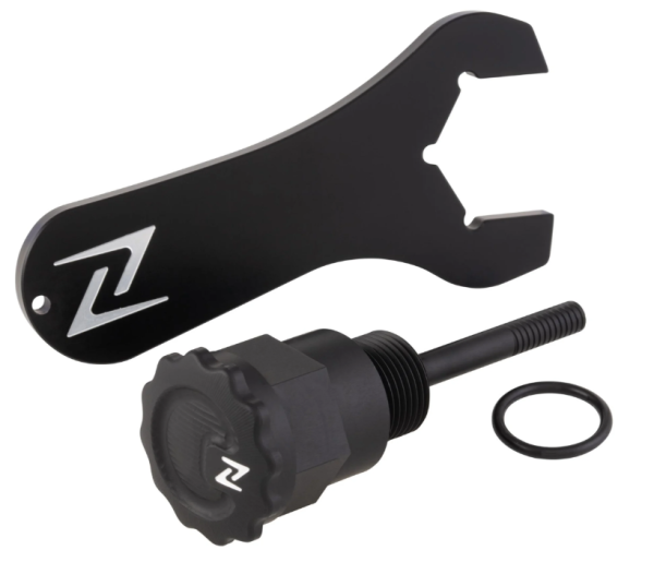 Öleinfüllschraube Motoröl, Ölwanne ZELIONI Vintage für Vespa, schwarz matt