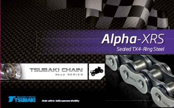 Tsubaki Kette X-Ring, Alpha-2 XRS, Teilung: 530/108