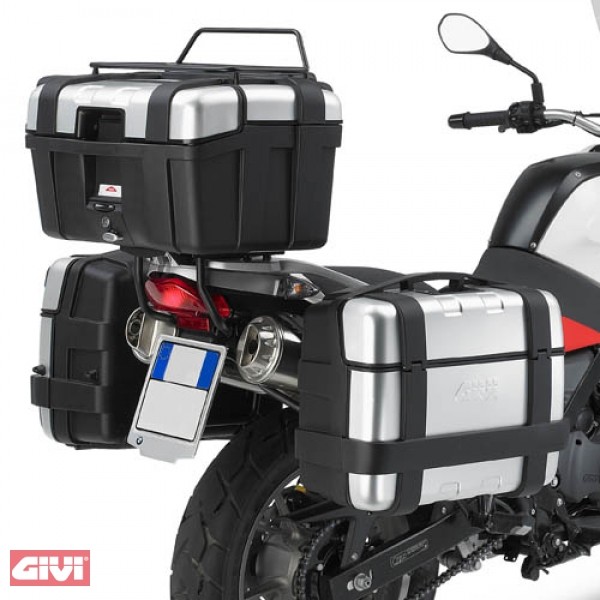 Givi Seitenkoffer Träger schwarz F650GS Bj.00-04/G650GS Bj.11- BMW F650GS