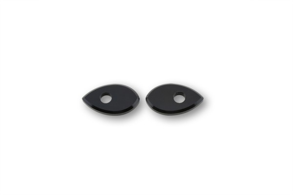 HIGHSIDER smart Montageplatten Indy Spacer Schwarzes Aluminium, Für Honda