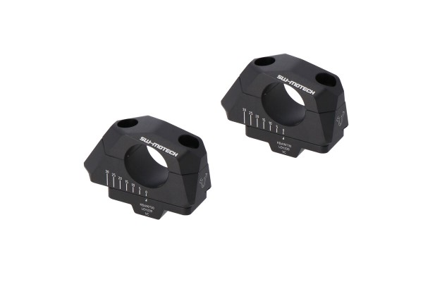 SW-Motech Lenkerverlegung variabel, schwarz für Ø 32 mm Lenker, H=30 mm für BMW R 1200 GS LC
