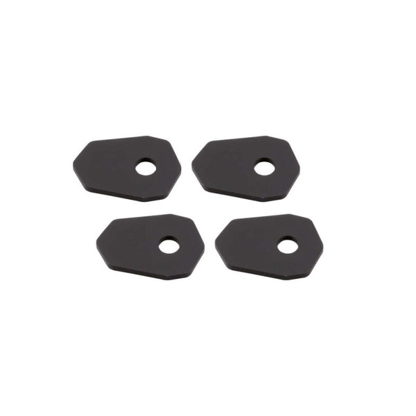 HIGHSIDER smart Montageplatten Indy Spacer Schwarz