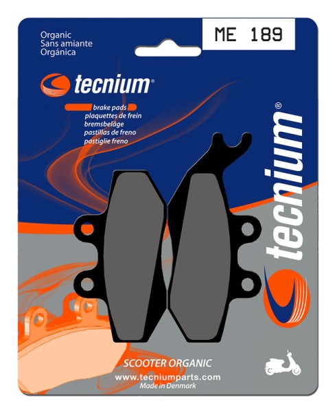Tecnium Scooter Organische Bremsbeläge - ME189