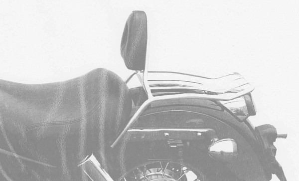 Solorack mit Rückenlehne chrom für Honda VT 1100 C2 Shadow (95-00) Hepco & Becker