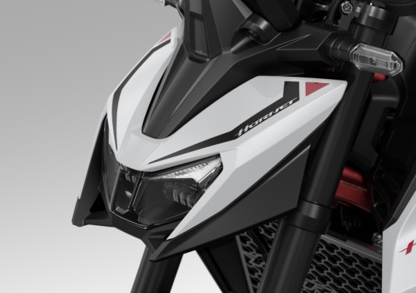 Scheinwerfer-Dekorstreifen Pearl Glare White für Honda CB 750 Hornet (25-) Original