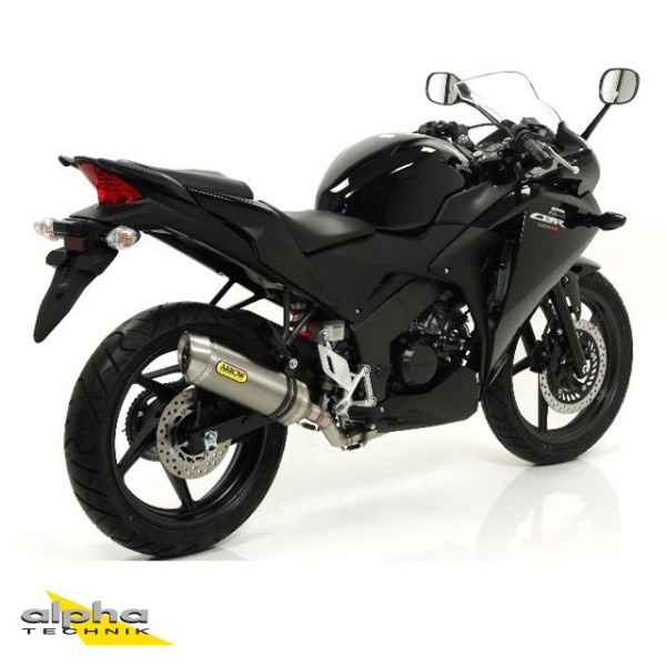 ARROW Auspuff THUNDER für Honda CBR125R 2011-2016, Aluminium