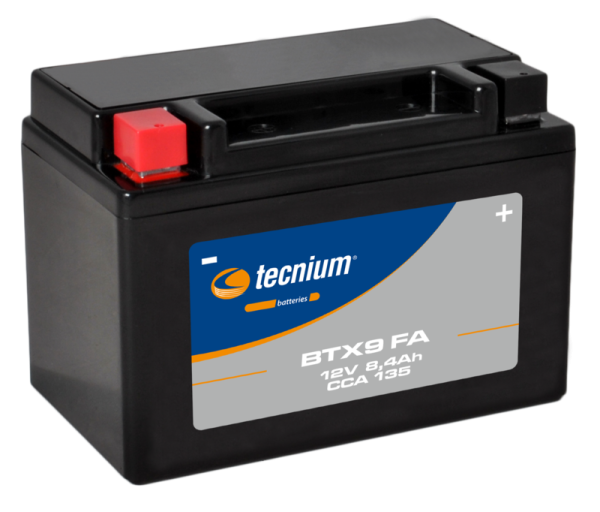 Tecnium Wartungsfreie Batterie Werkseitig aktiviert - BTX9 FA