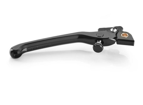 Sporthebel RIZOMA 3D, rechts für Vespa GTS/​GTS Super/​GTV/GT (-22), schwarz eloxiert