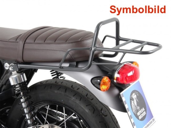 Rohrgepäckbrücke chrom Für Triumph Bonneville T 100 / Black (17-) Hepco & Becker