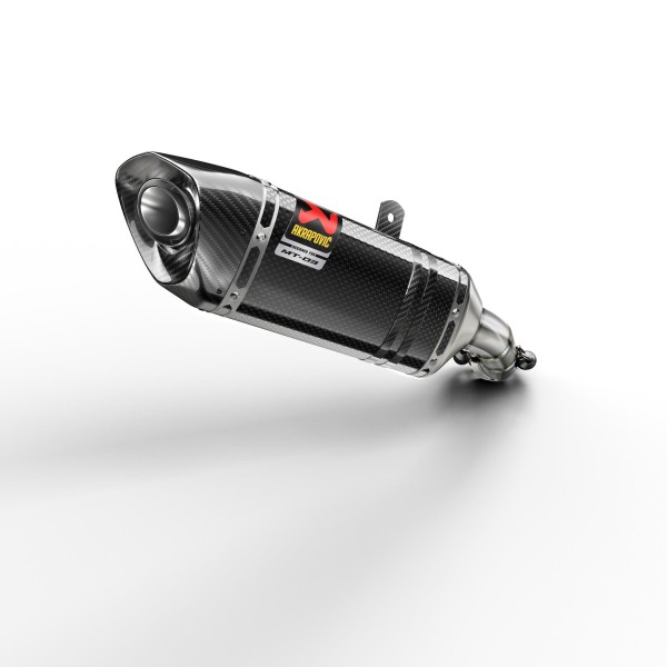 Akrapovic Yamaha MT-03 & R3 Slip-on-Schalldämpfer aus Carbon mit Zulassung (EU4)