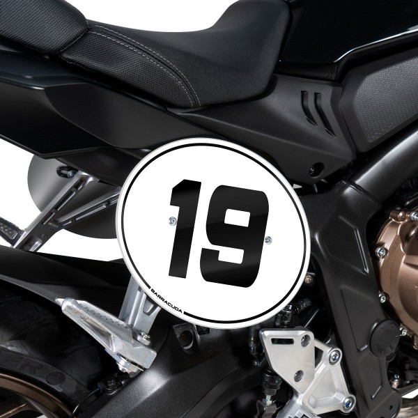 Nummerntafel für Honda CB 650 R (19-) - Barracuda