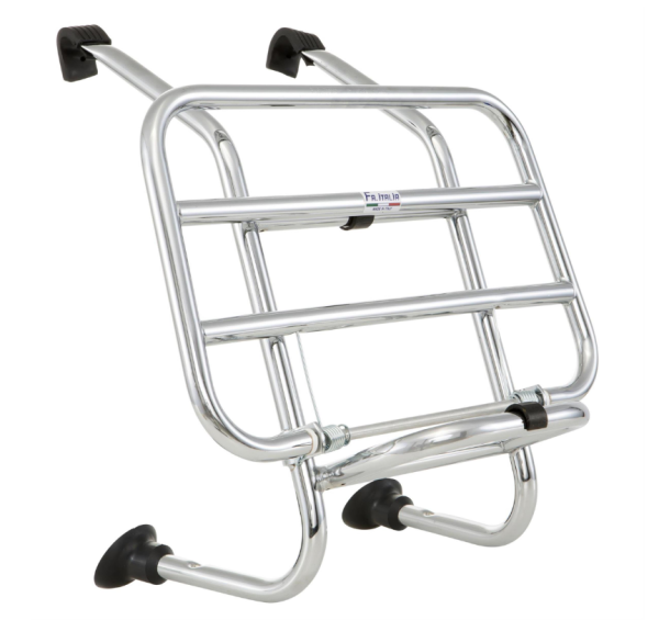 Gepäckträger vorne für Vespa PX 80-200ccm, klappbar, chrom