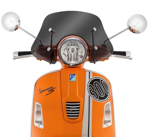 Flyscreen Piccolo für Vespa GTS/​GTS Super/​​GT/​GT L 125-300ccm, getönt