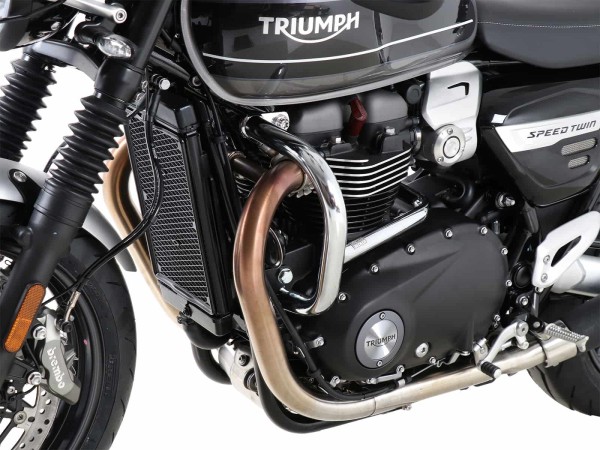 Motorschutzbügel chrom für Triumph Speed Twin (19-21) Hepco & Becker