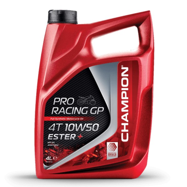 CHAMPION® Proracing GP 4T 10W-50 ESTER + VS Motoröl 4L - Aprilia Tuono V4 1100 Euro 5 (2021- )