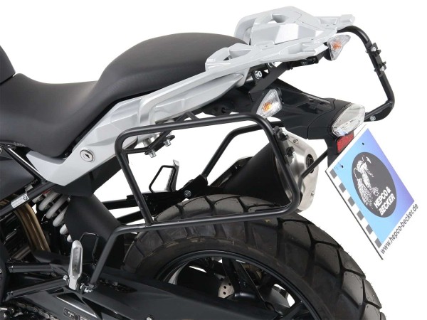Seitenkofferträger festverschraubt schwarz für BMW G 310 GS (17-19) Hepco & Becker
