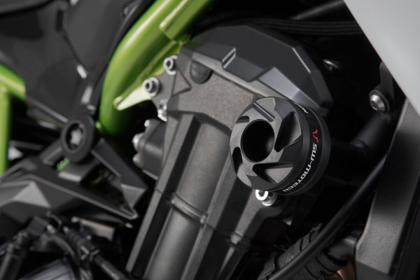 SW-Motech Sturzpad-Kit schwarz für Kawasaki Z 900 Modelle