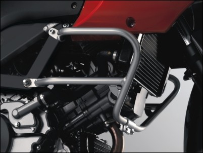 Motorschutzbügel, Schwarz für Suzuki V-Strom 650 BJ. 2009-2011/ V-Strom 650 BJ. 2004-2008