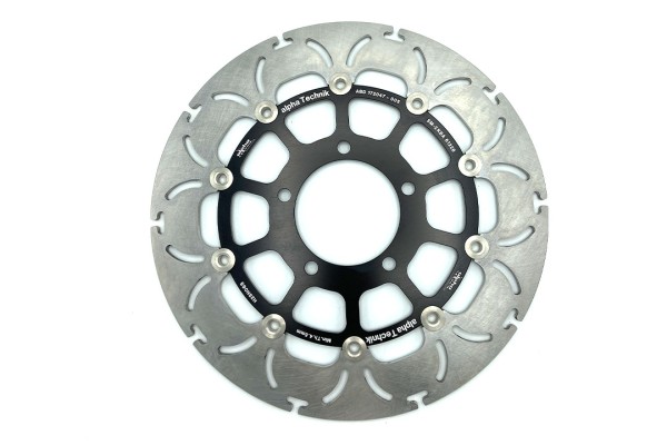 alpha Technik Bremsscheibe Omega-Design ABD33, vorne für Kawasaki ER6f, ER6n, Versys 1000 / 650, Z1