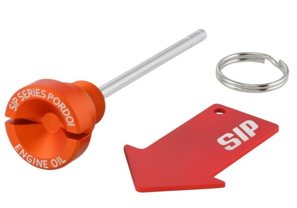 Öleinfüllschraube Motoröl für Vespa GTS/​GTS Super/​GTV 300ccm HPE, orange matt