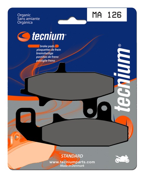 Tecnium Street Organische Bremsbeläge - MA126