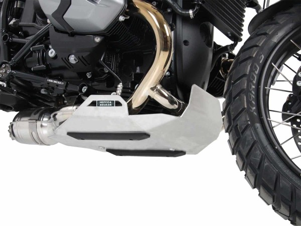 Motorschutzplatte silber für BMW R nineT Urban G/S (17-23) Hepco & Becker