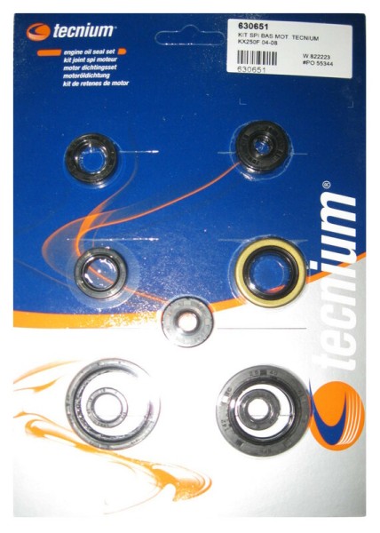 Tecnium Satz Motor-Simmerringe