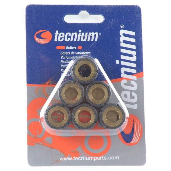 Tecnium Satz Variomatrollen 16x13mm 5,5gr - 6-teilig
