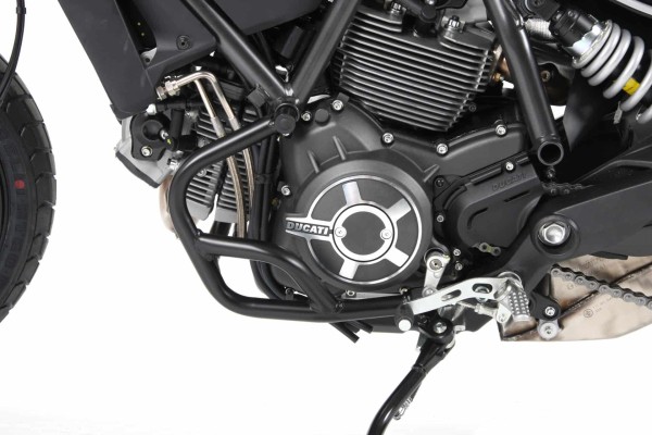 Motorschutzbügel schwarz für Ducati Scrambler 800 (15-18) Hepco & Becker