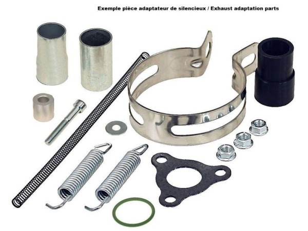 Tecnium SCHALLDÄMPFERADAPTER FÜR RIEJU