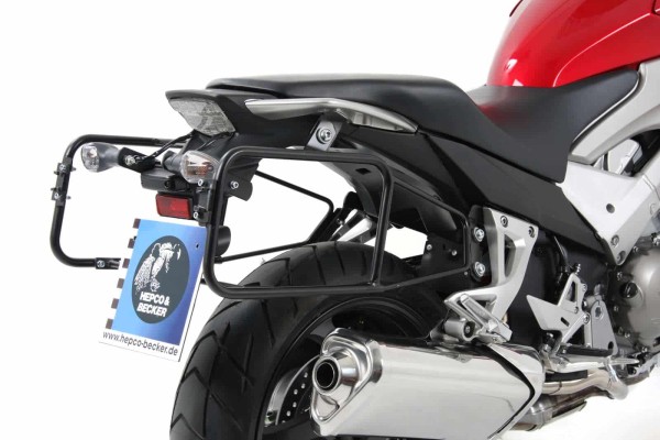 Seitenkofferträger Lock-it schwarz für Honda VFR 800 X Crossrunner (11-14) Hepco & Becker